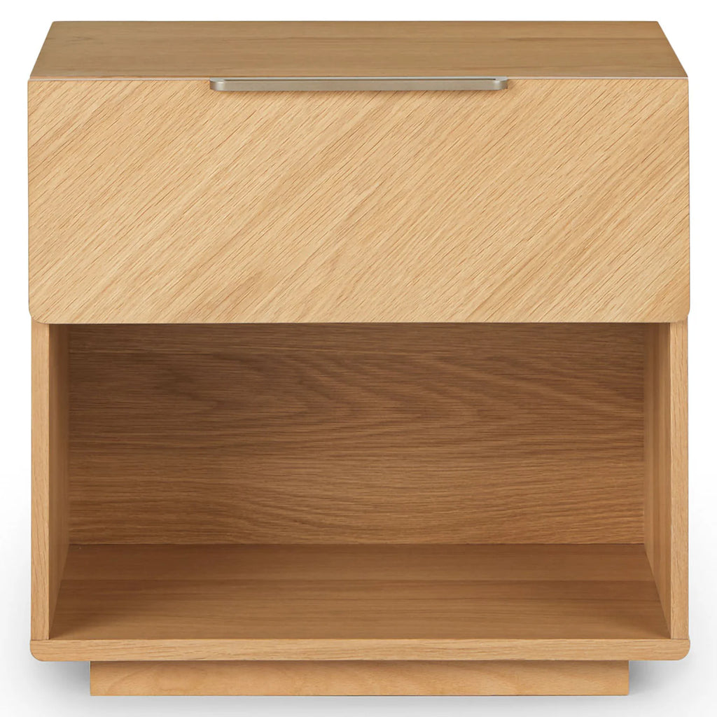 Oya - 1-Drawer Nightstand - Oak