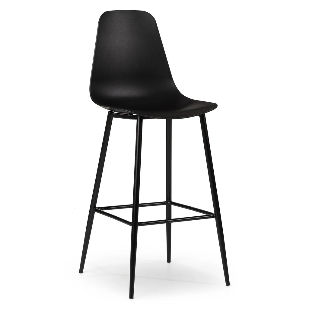 Hendrix - Counter Stool - Pure Black