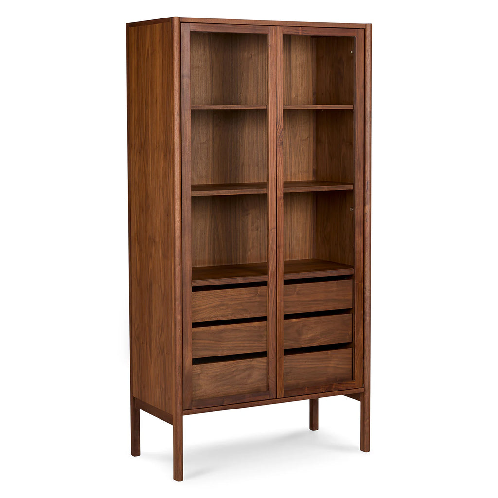 MIKA - Armoire en noyer 35,5"