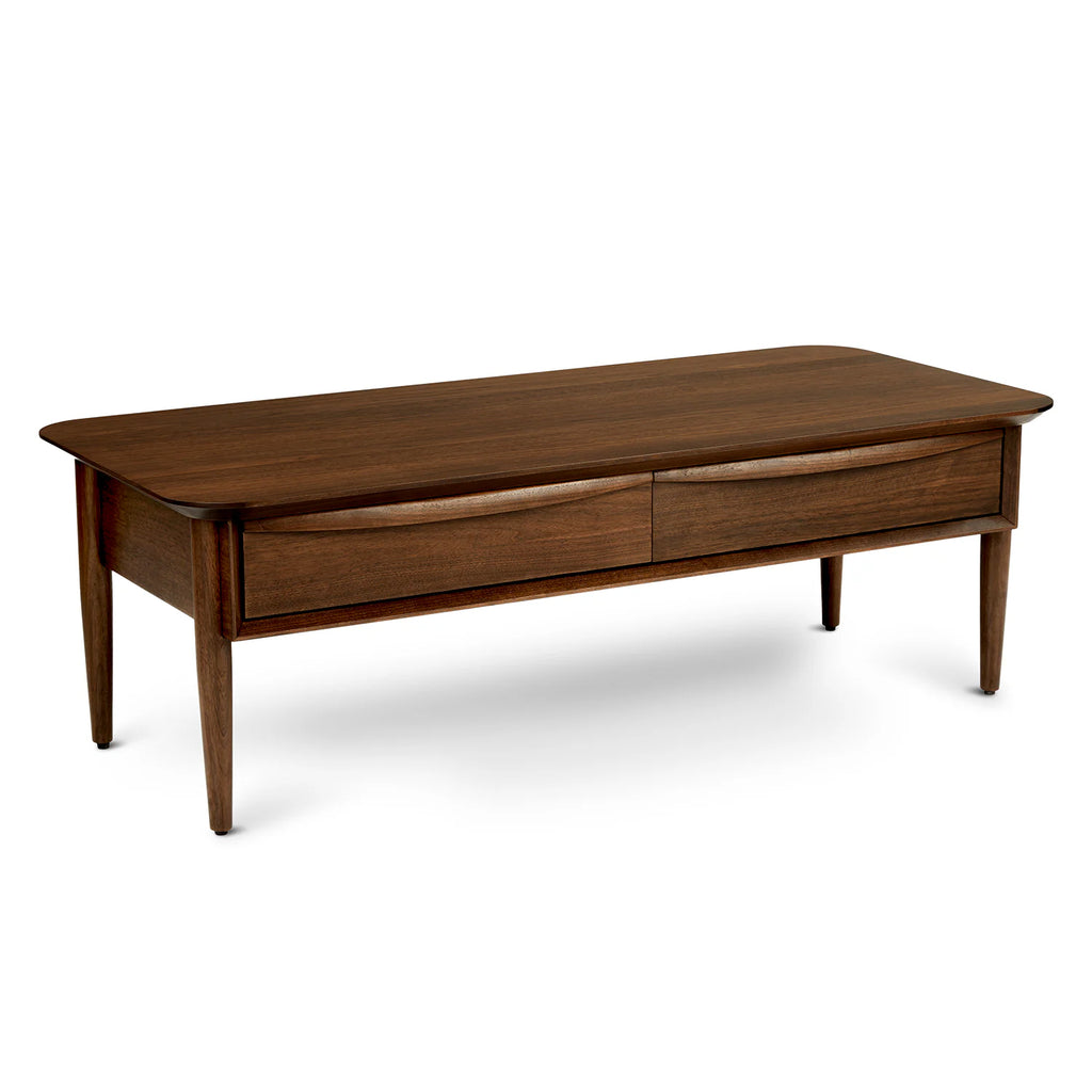 NOX - Storage Coffee Table - Walnut 46"