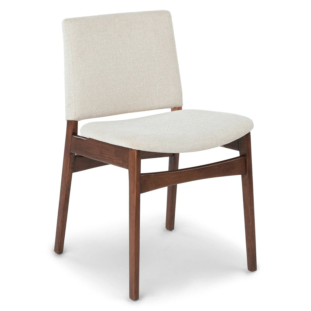 Calder Dining Chair - Walnut and Chalk Gray