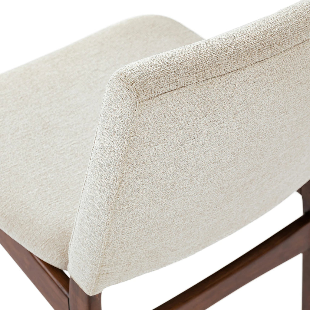 Calder Dining Chair - Walnut and Chalk Gray – Le Furniture