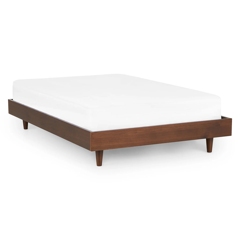 Lumi - Full Bed Frame - Walnut