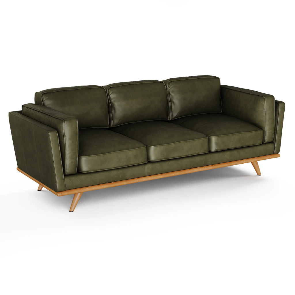 EVEREST - Leather Sofa 90"