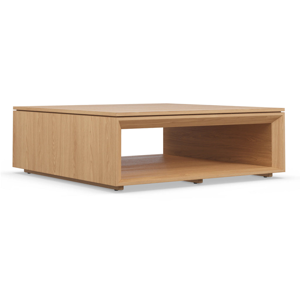 Laro - Table basse carrée - Chêne blanc