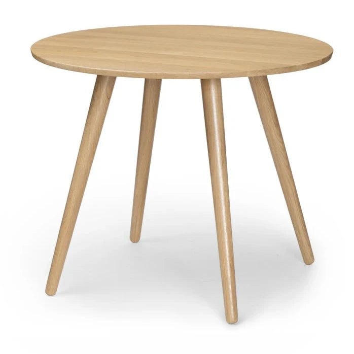 Oak 36" Round Dining Table