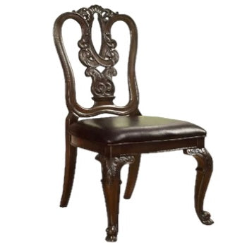 Brown Traditional Dining Chair