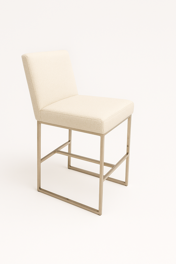 MATEO - Counter Stool - Cream