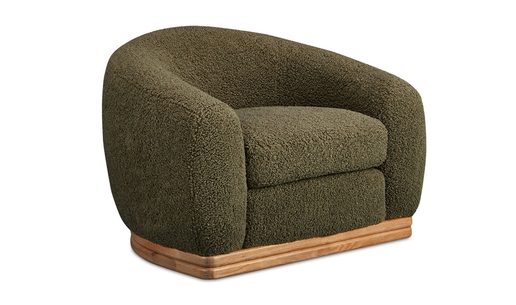 Marlowe Contemporary Lounge Chair - Sage