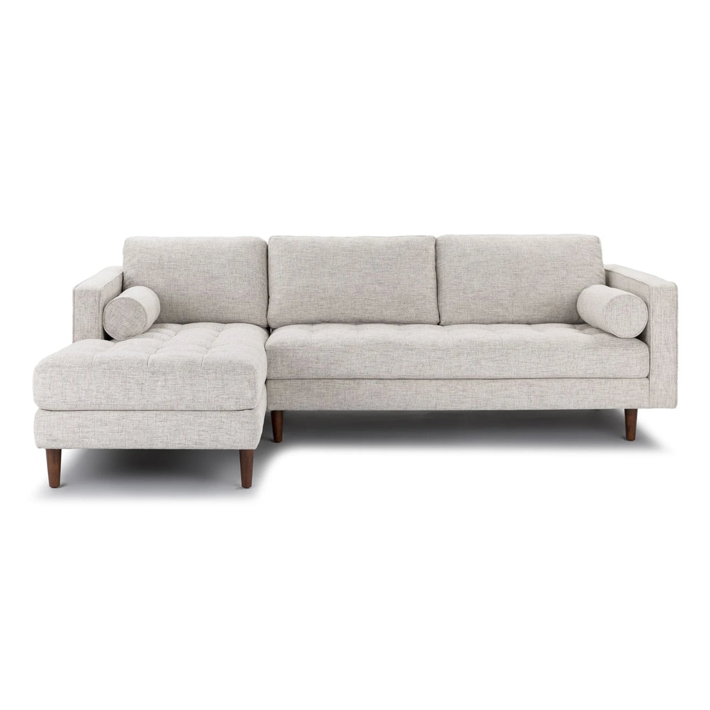 Tufted Left Sectional