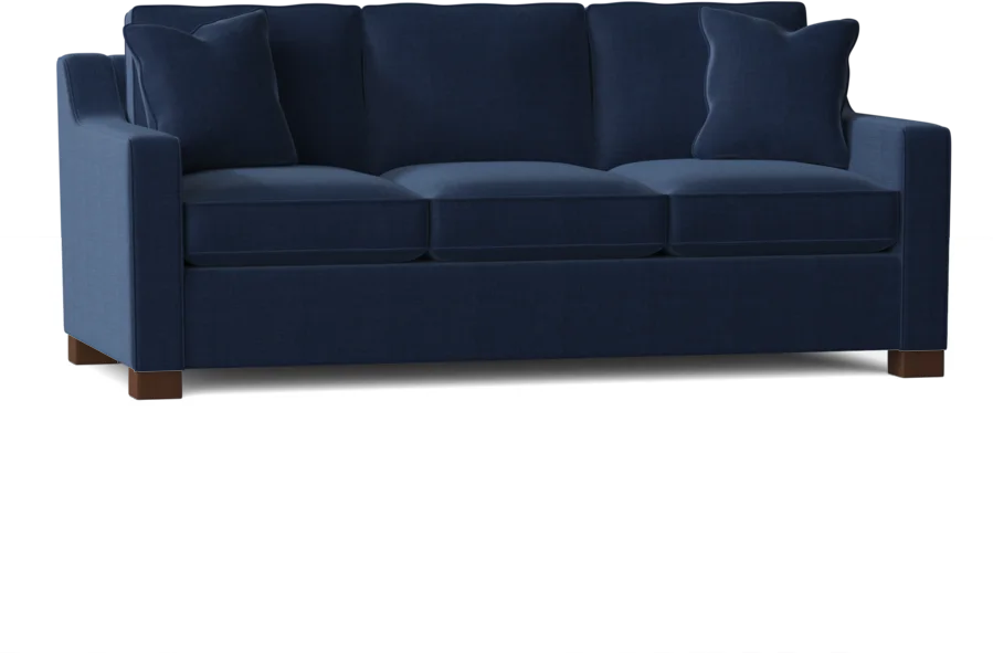 79" Square Arm Sofa Bed with Reversible Cushions