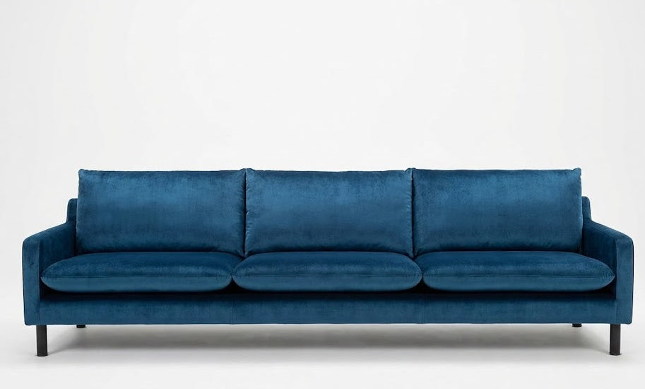 Anders 3 seater - Blue velvet