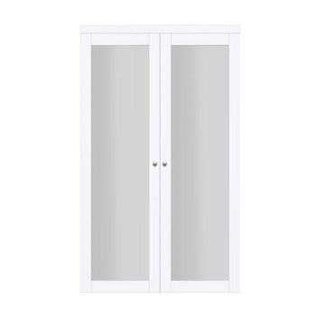 24" White Pivot Door