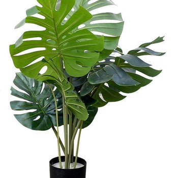 Artificial Monstera plant