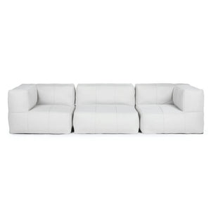 5 pieces Outdoor modular sectional with ottoman
